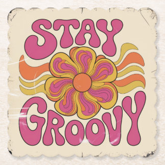 Posavasos De Papel Stay Groovy