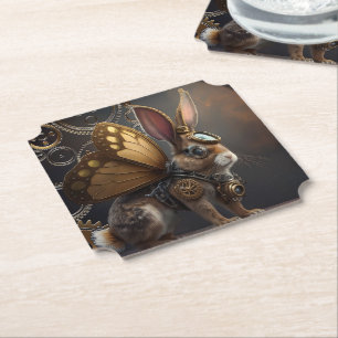 Posavasos De Papel Steampunk Bunny