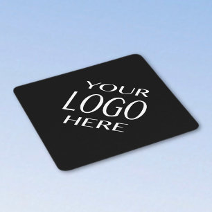 Posavasos De Papel Su logotipo   Sustitución de logotipos sencillos