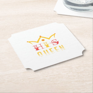 Posavasos De Papel Su Reina