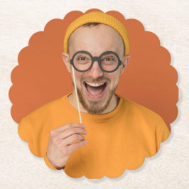 Posavasos De Papel Sube tu divertida foto selfie
