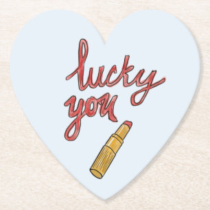 Posavasos De Papel Suerte. Las Vegas Bachelorette Coasters