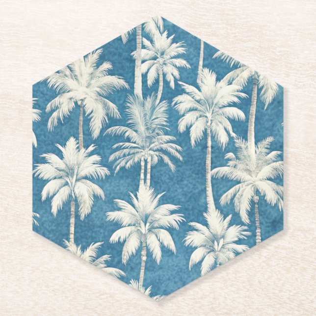Posavasos De Papel Summer on the Beach (Anverso)