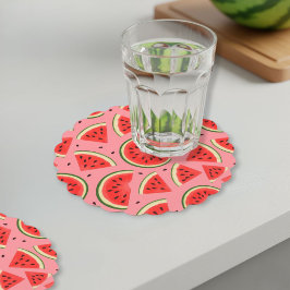 Posavasos De Papel Summer Party Cardboard Coasters - Set of 6 