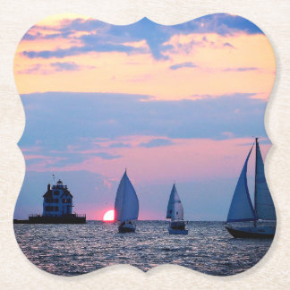 Posavasos de papel Sunset Sail