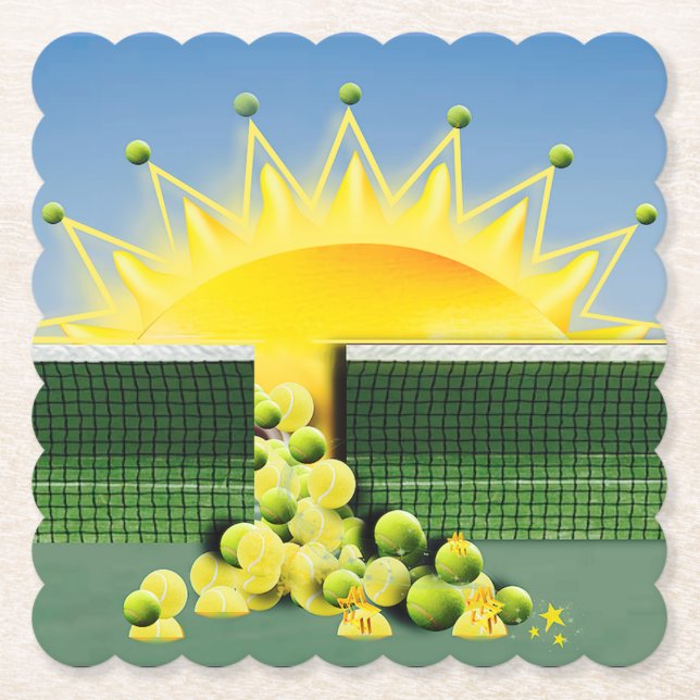 POSAVASOS DE PAPEL SUNSHINE MATCH (Anverso)