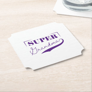 Posavasos De Papel Super Abuela