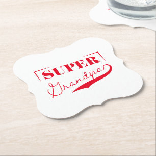 Posavasos De Papel Super Abuelo