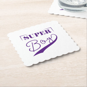 Posavasos De Papel Super Boy
