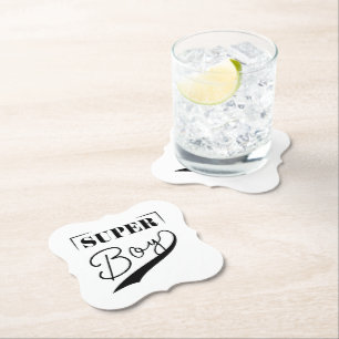 Posavasos De Papel Super Boy