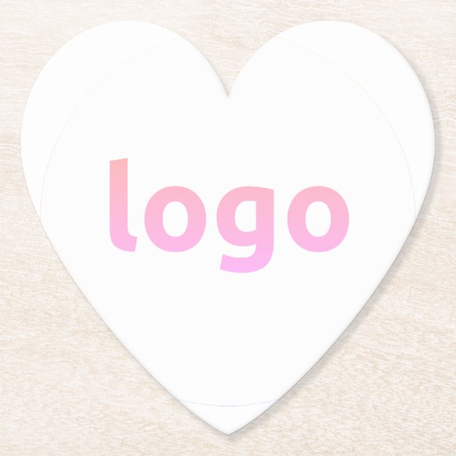 Posavasos De Papel Sus galaxias de papel promocional para el corazón (Anverso)