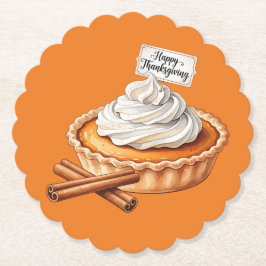 Posavasos De Papel Sweet Thanks Thanksgiving