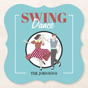 Posavasos De Papel Swing Dance