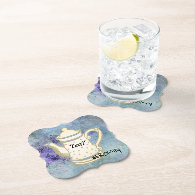 Posavasos De Papel Té? #FROMily from Fandom Liu Diner Design (In situ)