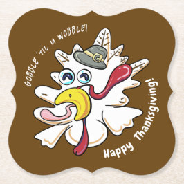 Posavasos De Papel Thanksgiving Turkey 2025
