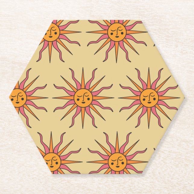 Posavasos De Papel The Sun - Tarot (Anverso)