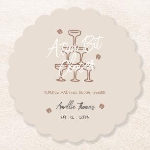 Posavasos De Papel Tini Bit espresso martini Despedida de soltera cap