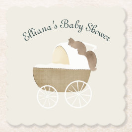 Posavasos De Papel Tormenta de los amigos de Woodland