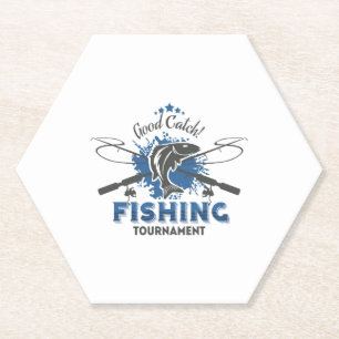 Posavasos De Papel Torneo de pesca