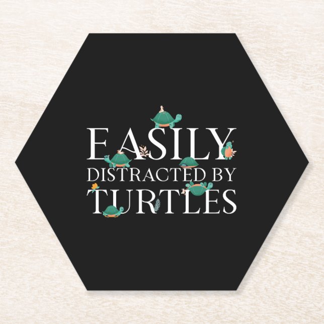 Posavasos De Papel Tortuga marina (Anverso)