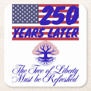 Posavasos de papel Tree of Liberty