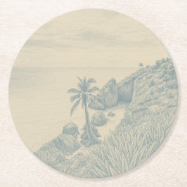 Posavasos de papel Tulum