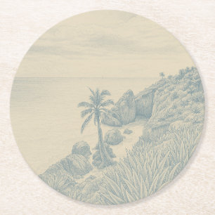 Posavasos de papel Tulum