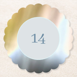 Posavasos De Papel Tye Dye Paper Coaster