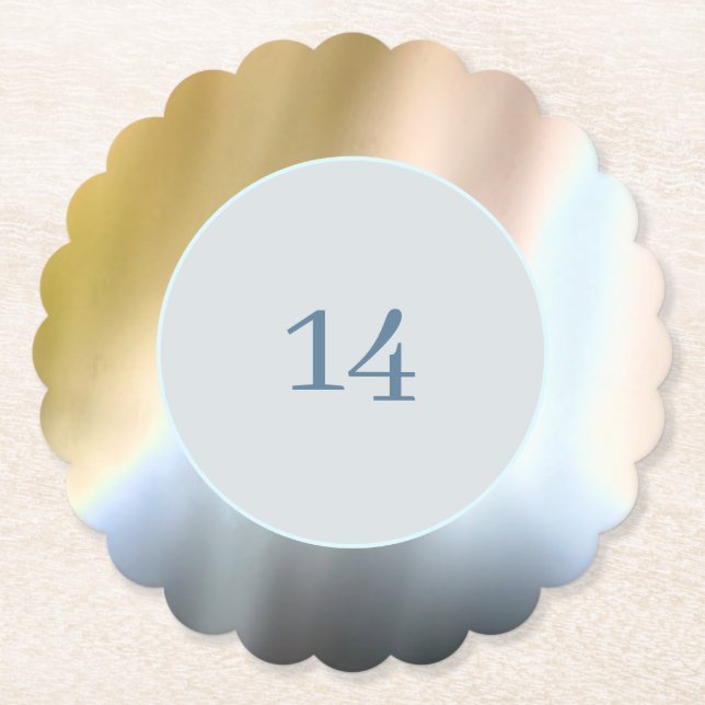 Posavasos De Papel Tye Dye Paper Coaster (Anverso)