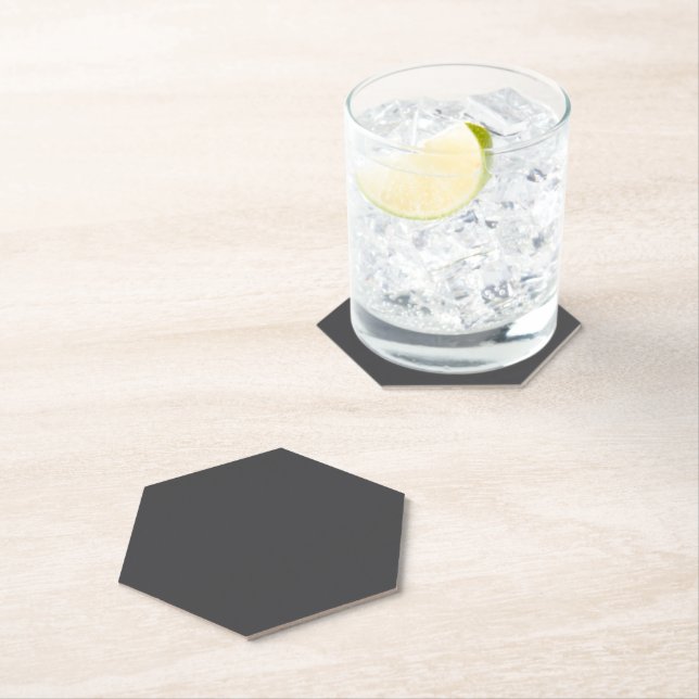 Posavasos De Papel Un fondo azul oscuro sólido sin elementos adiciona (In situ)