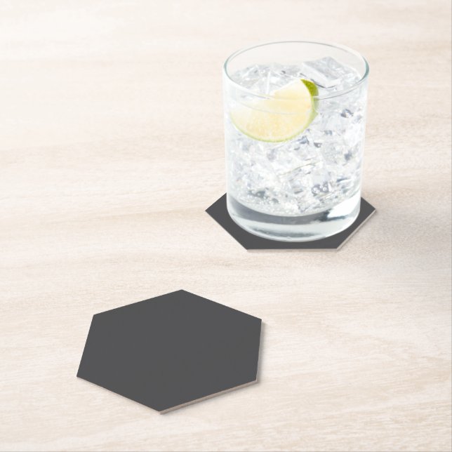 Posavasos De Papel Un fondo azul oscuro sólido sin elementos adiciona (In situ)
