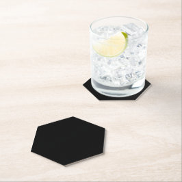 Posavasos De Papel Un fondo texturizado negro oscuro liso llena