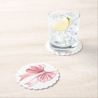 Posavasos De Papel Un lazo para una niña Tini bebé