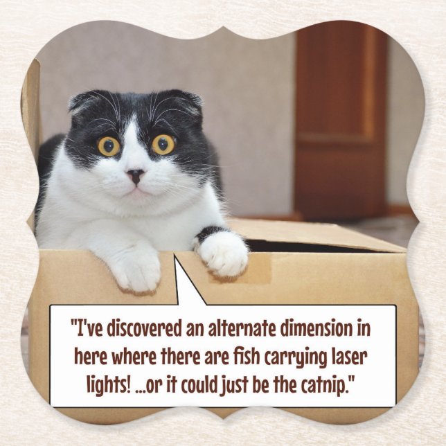 Posavasos De Papel Una dimensión alternativa (Anverso)