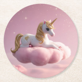 Posavasos De Papel Unicornio mágico