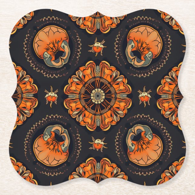 Posavasos De Papel "¡Usando esta montaña rusa, brillarás!" (Anverso)