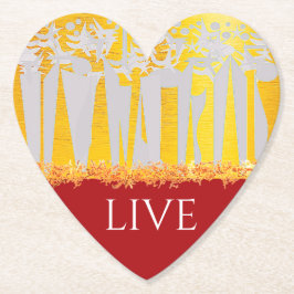 POSAVASOS DE PAPEL ¡VACACIONES EN EL PARQUE CENTRAL! :)