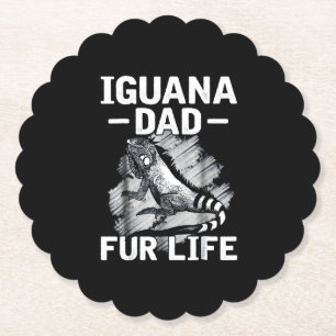 Posavasos De Papel Vida de los papas de Iguana