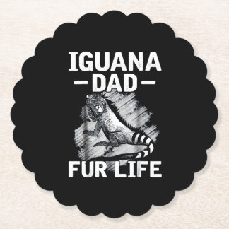 Posavasos De Papel Vida de los papas de Iguana