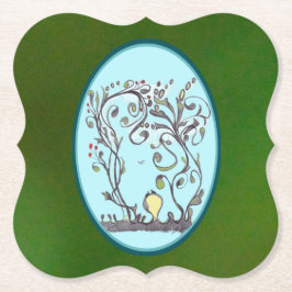 Posavasos De Papel Vinos de primavera quieren divertirse un poco