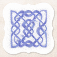 VIOLET CELTIC KNOT Soportes de papel