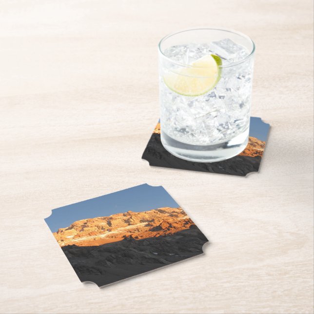 Posavasos De Papel Vista Super Sunset, Monte Aconcagua, Argentina (In situ)