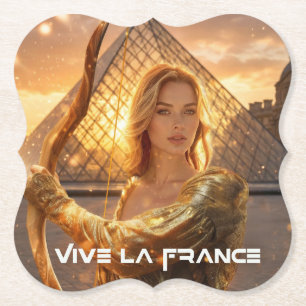 POSAVASOS DE PAPEL VIVA FRANCIA - PARÍS