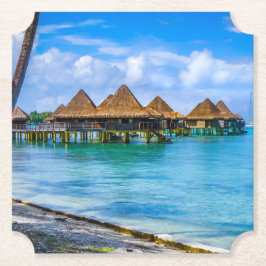 Posavasos De Papel Viviendo en el agua