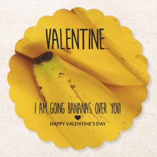 Posavasos De Papel Volviéndose loco por ti Día de San Valentín