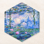 Posavasos De Papel Water Lilies, 1919, Claude Monet,<br><div class="desc">Famoso cuadro de Claude Monet,  Water Lilies,  1919</div>