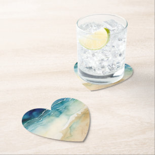 Posavasos De Papel Waves del océano playa