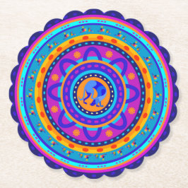 Posavasos De Papel Weimaraner & Bunnies