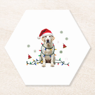 Posavasos De Papel White Boxer Dog Ugly Christmas Sweater Funny Xmas 