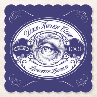 Posavasos De Papel Wide Awake Club Coaster